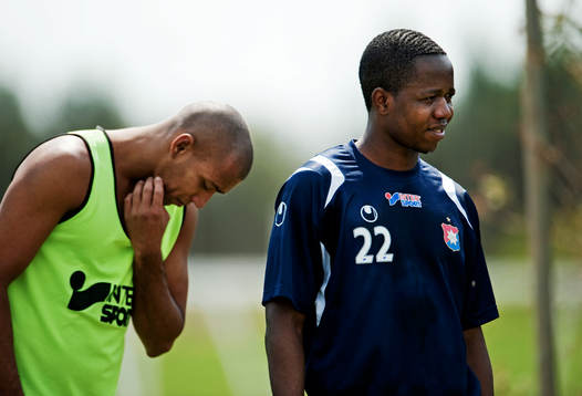 Alessandro Silva Perreira och Boyd Mwila