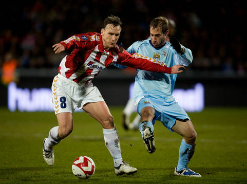 [DK=20090319: Andreas Johansson, AaB og Pablo Zabaleta, Man