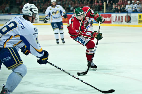 Bläddra bland fler bilder av Ishockey, Elitserien, Seminifal, Frölunda - HV71