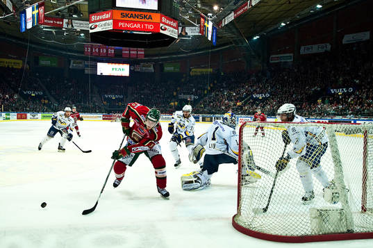 Ishockey, Elitserien, Seminifal, Frölunda - HV71
