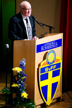 Lars-Åke Lagrell, ordförande