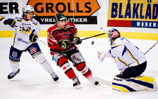 Niklas Andersson, Frölunda, Stefan Liv, målvakt, HV71