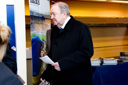 Lennart Johansson anländer