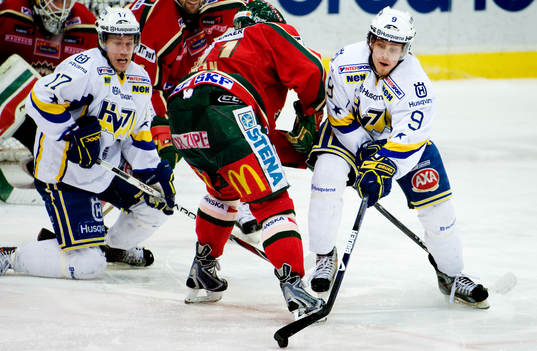 Oscar Hedman, Frölunda, Mattias Tedenby, HV71