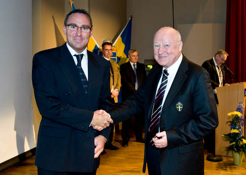 Domarnålen Guld till Joakim Flink, Lars-Åke Lagrell