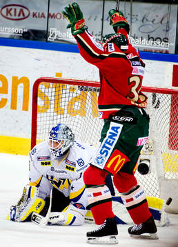 Stefan Liv, målvakt, HV71 depp, Jonas Johnson, Frölunda