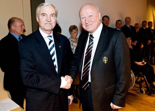 Förtjänsttecken i guld, Kent Larsson, Nossebro IF,