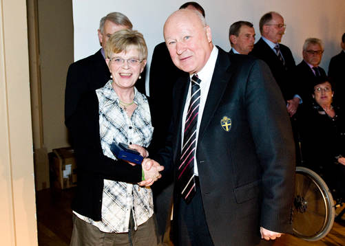 Förtjänsttecken i guld, Lena Hallqvist, Häggenåns SK,