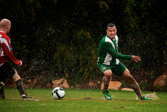 Charlie Davies, Hammarby, tappar kontrollen över bollen