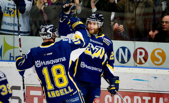 Kamil Piros, HV71, jubel