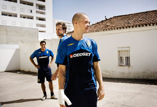 Daniel Nannskog, Andreas Granqvist och Samuel Holmén