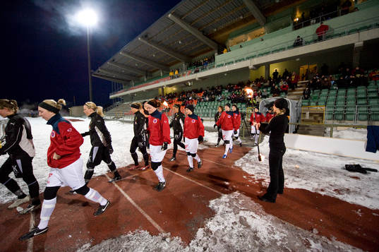 Spelare, Arena, inmarsch, entré, premiär