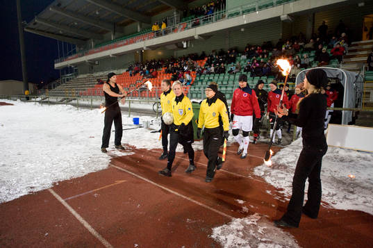 Spelare, Arena, inmarsch, entre, premiär