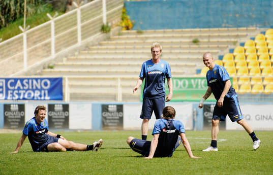 Erik Edman, Petter Hansson, Samuel Holmén och Kim