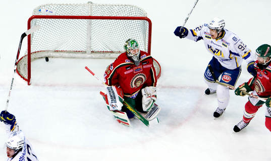 Johan Holmqvist, målvakt, Frölunda depp, Teemu Laine,