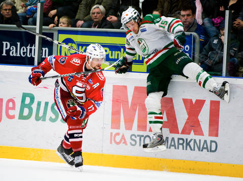 Jason Morgan, Södertälje och Sebastian Karlsson, Rögle