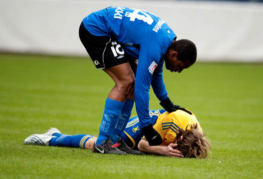 Marcus Olsson, Halmstad och Max Von Schlebrügge, Bröndby