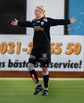 Linnea Liljegärd,  jubel