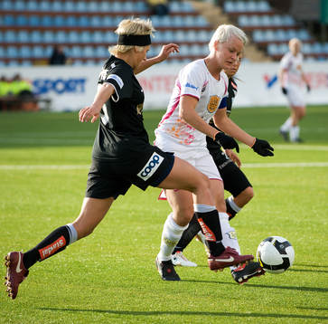 Fotboll, dam, Damallsvenskan, Kopparbergs Göteborg - Ldb