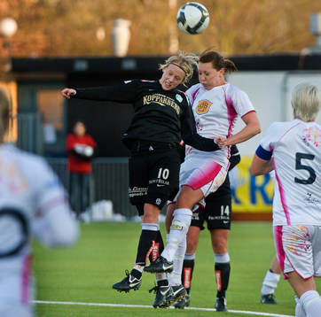 Fotboll, dam, Damallsvenskan, Kopparbergs Göteborg - Ldb
