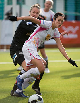 Fotboll, dam, Damallsvenskan, Kopparbergs Göteborg - Ldb