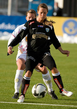 Fotboll, dam, Damallsvenskan, Kopparbergs Göteborg - Ldb