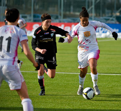 Fotboll, dam, Damallsvenskan, Kopparbergs Göteborg - Ldb