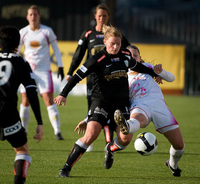 Fotboll, dam, Damallsvenskan, Kopparbergs Göteborg - Ldb
