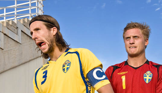 Mattias Bjärsmyr och Pär Hansson, målvakt