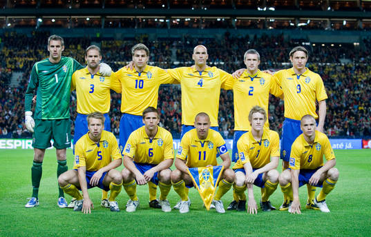 Startelva, Lagbild Bak fr.v. Andreas Isaksson, målvakt,