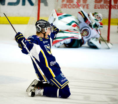 Andreas Falk, HV71, jubel