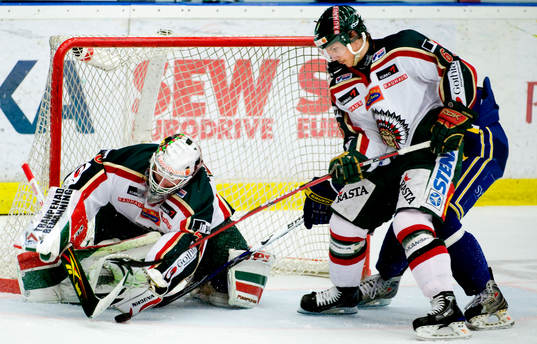 Johan Holmqvist, målvakt, Erik Karlsson, Frölunda