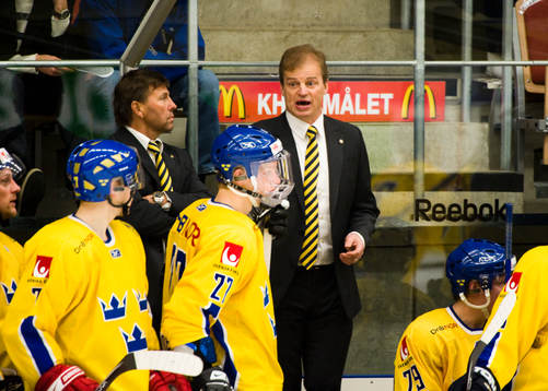 Mats Näslund, team manager och Bengt-Åke Gustafsson,