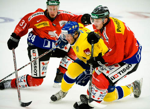 Lars Jonsson, Sverige. Mathias Seger och Raffaele Sannitz,