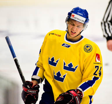 Johan Harju, Sverige, fick ont