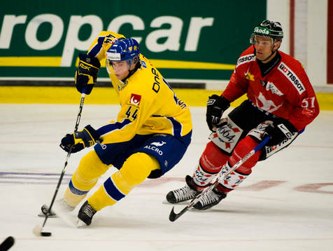 Victor Hedman, Sverige och Ryan Gardner, Schweiz