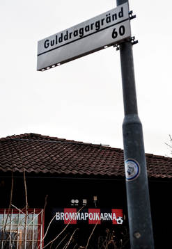 Brommapojkarna har sitt kansli på Gulddragargränd 60