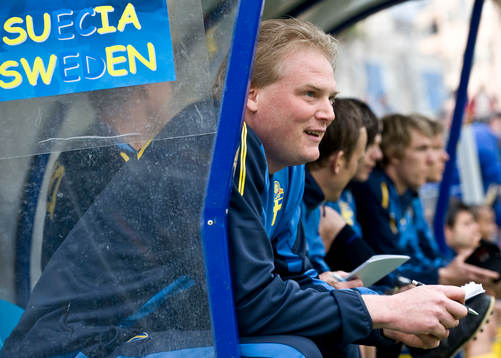 Jörgen Lennartsson, förbundskapten, glädje
