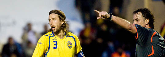 Mattias Bjärsmyr med domare