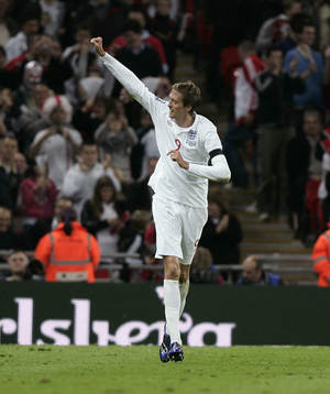 Peter Crouch, jubel
