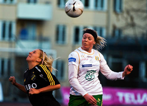 Louise Fors, AIK och Elin Sölveskog, Hammarby