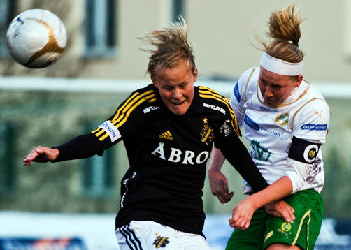 Annica Sjölund, AIK och Karin Lissel, Hammarby