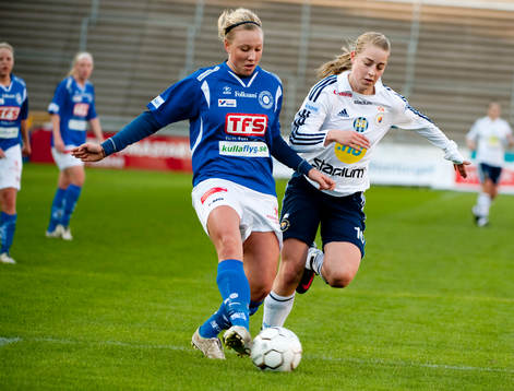 Maja Binkowsky, Stattena och Linda Sällström, Djurgården