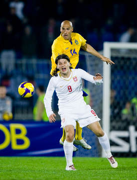 Daniel Majstorovic, Sverige och Marko Pantelic, Serbien