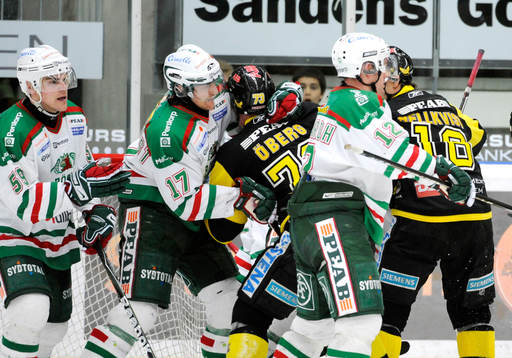 Mathias Tjärnqvist, Rögle, Peter Öberg, Västerås,