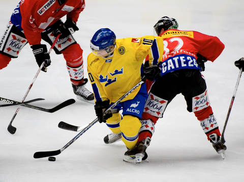 Fredrik Pettersson, Sverige och Ivo Rüthemann, Schweiz