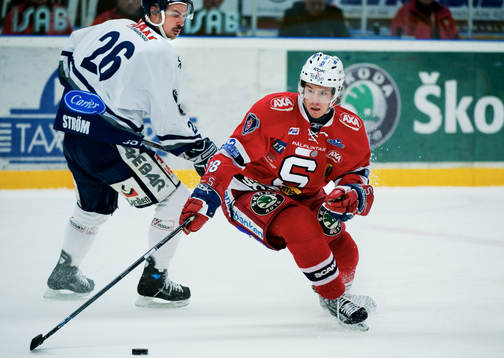 Linus Videll, Södertälje, lurar bort Peter Ström, Växjö