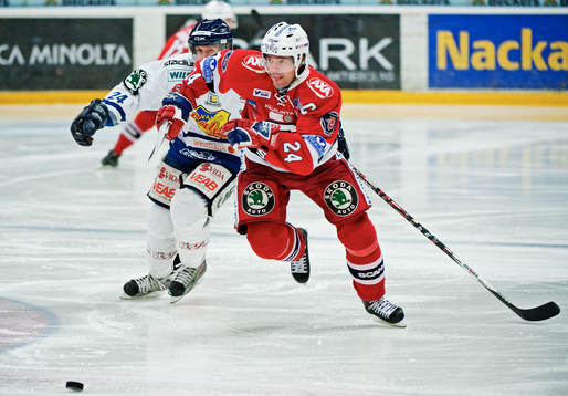Christian Jacobsson, Växjö, jagar Jörgen Bemström,