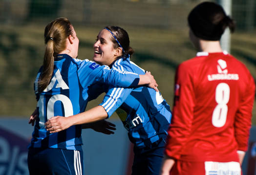 Linda Sällström och Therese Brogårde, Djurgården