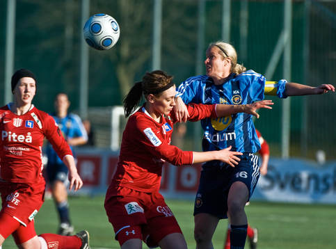 Camilla Johansson, Maria Åhlund, Piteå och Victoria